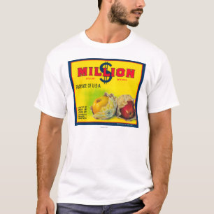 Million Dollar Apple beschriften - Walla Walla, WA T-Shirt