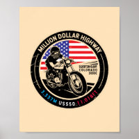 Million Dollar Highway Colorado Motorrad
