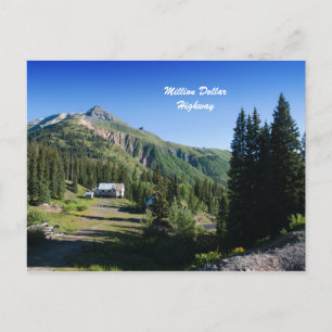 Million Dollar Highway Postkarte
