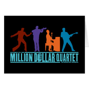 Million Dollar-Quartett auf Bühne