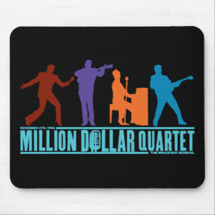 Million Dollar-Quartett auf Bühne Mousepad