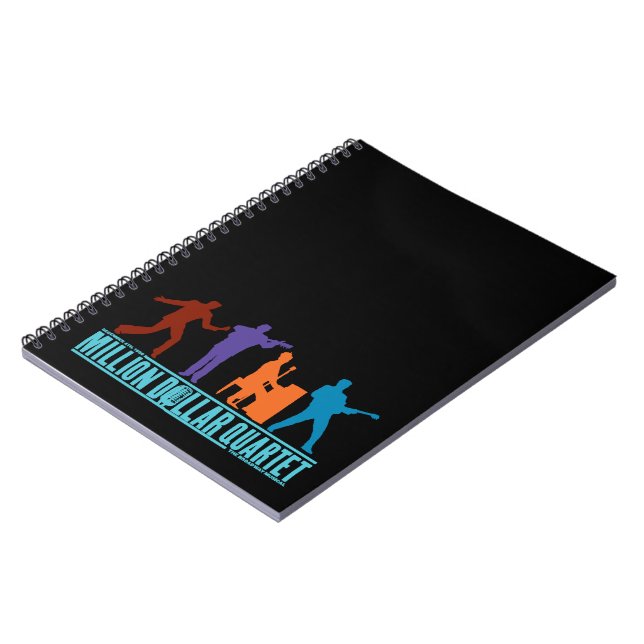 Million Dollar-Quartett auf Bühne Notizblock (Linke Seite)