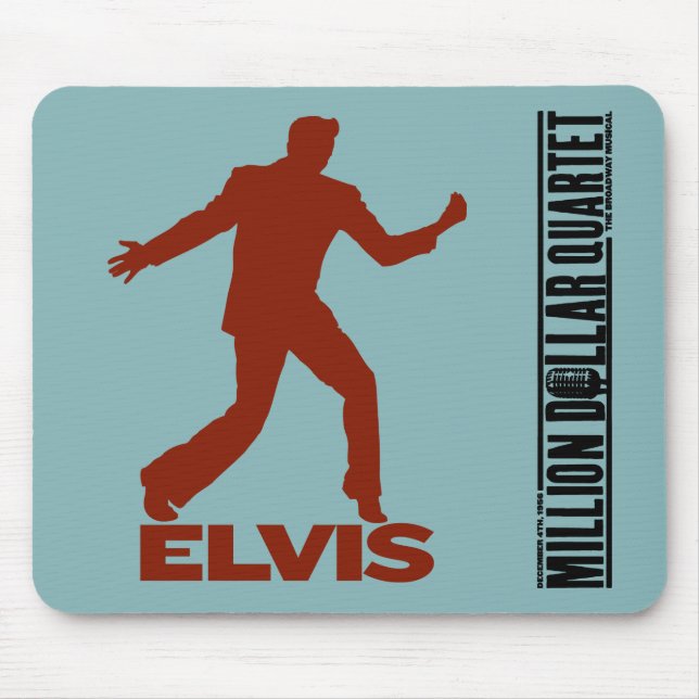 Million Dollar-Quartett Elvis Mousepad (Vorne)