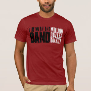 Million Dollar-Quartett "ich bin mit dem Band " T-Shirt