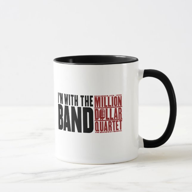 Million Dollar-Quartett "ich bin mit dem Band " Tasse (Rechts)