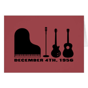 Million Dollar-Quartett-Instrumente - Schwarzes