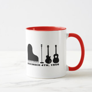 Million Dollar-Quartett-Instrumente - Schwarzes Tasse
