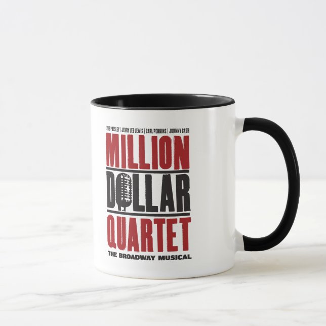 Million Dollar-Quartett-Logo Tasse (Rechts)