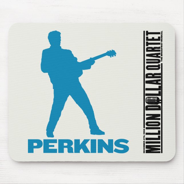 Million Dollar-Quartett Perkins Mousepad (Vorne)