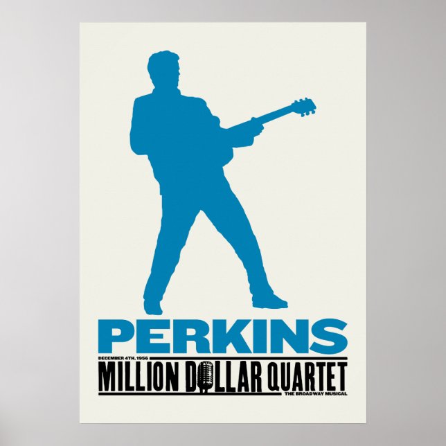 Million Dollar Quartett Perkins Poster (Vorne)