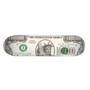 Million Dollar Skateboard