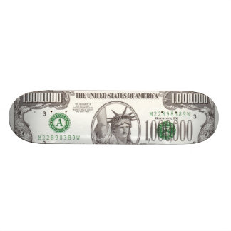 Million Dollar Skateboard