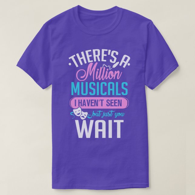 Million Musicals T-Shirt (Design vorne)