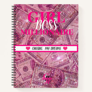 MILLIONAIRE MIRL BOSS, MEIN DREAMS NOTEBOOK NOTIZBUCH