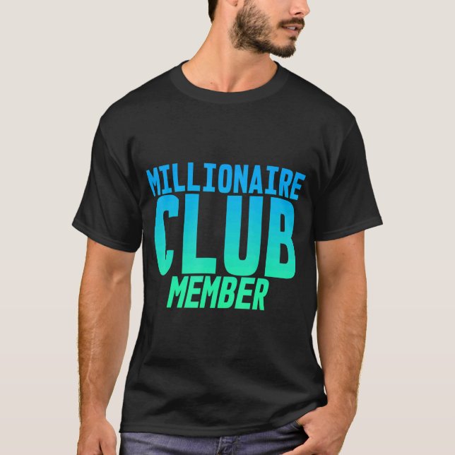 Millionär T-Shirt (Vorderseite)