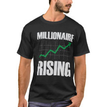 Millionär T - Shirt aufstrebende Männer