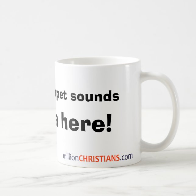millionChristians.com-Tasse Kaffeetasse (Rechts)
