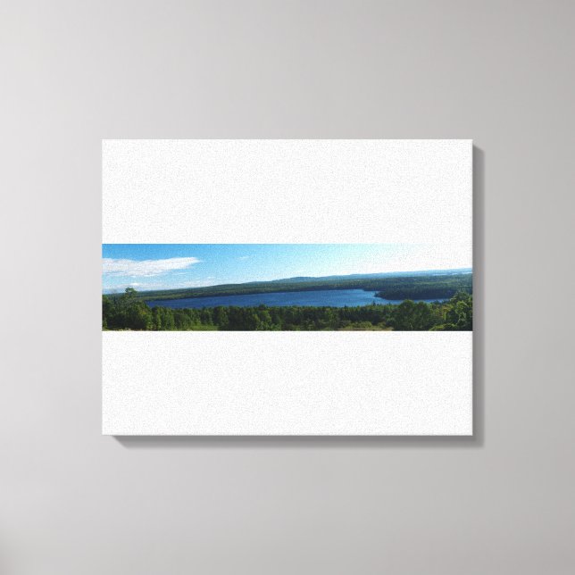 Millionen Dollar Ansicht Gestrichen Canvas Print Leinwanddruck (Vorderseite)