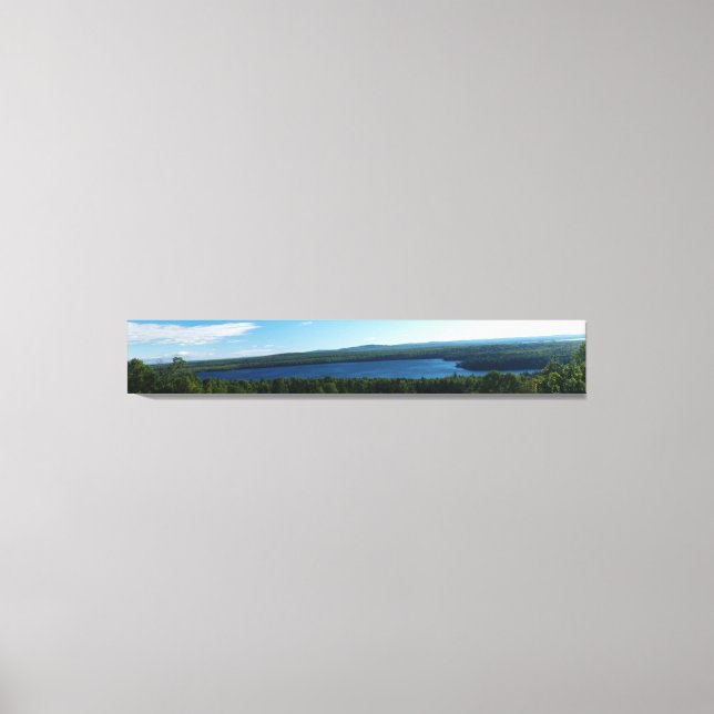 Millionen Dollar Ansicht Gestrichen Canvas Print Leinwanddruck (Vorderseite)