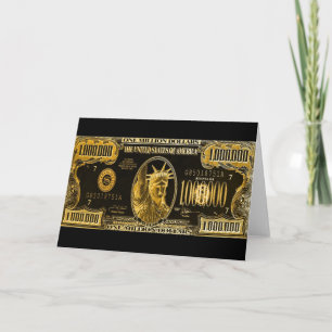 Millionen Dollar wünscht Karte