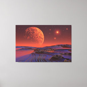 Millionen Lichtjahre entfernt Leinwanddruck