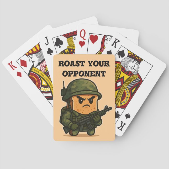 | Millitary Tost | Roast your oponent  Spielkarten (Rückseite)