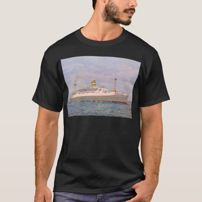 Millivolt Maasdam, Linie Hollands Amerika T-Shirt (Vorderseite)