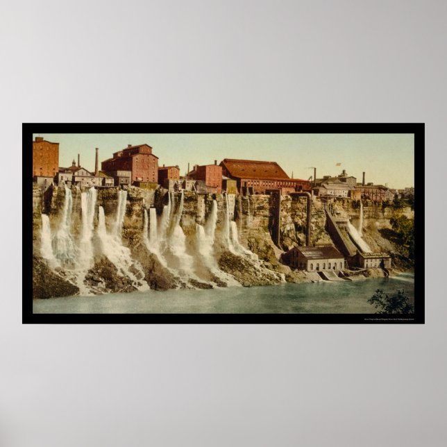 Mills American Shore Niagara 1900 Poster (Vorne)