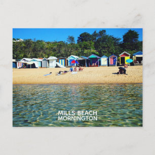 Mills Beach, Mornington Postkarte