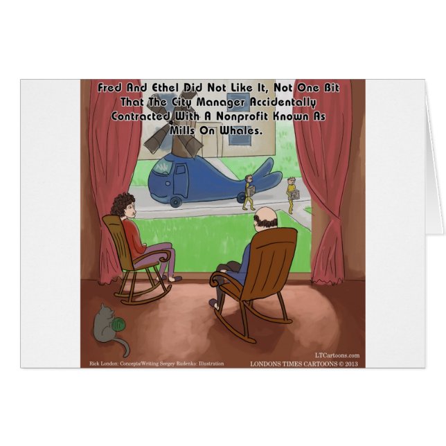 Mills on Whales Funny (Vorderseite (Horizontal))