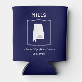 Mills Wiedersehen 2025 Hugger Navy Dosenkühler