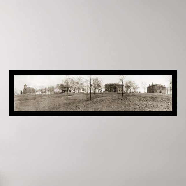 Millsaps Jackson, MS Foto 1910 Poster (Vorne)
