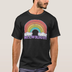 Millwright Rainbow und Wolken T-Shirt