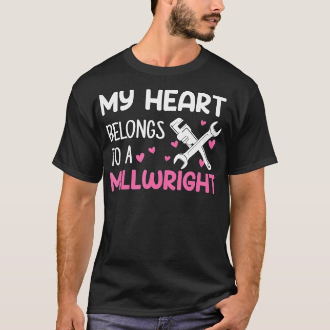 Millwright Wife millwright _1  T-Shirt (Vorderseite)