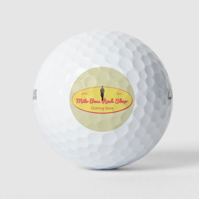 Milo Bass Rush Shop Golfball (Vorderseite)