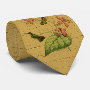 Milo Dale Bird Collection - Milo Hummingbird Tan Krawatte