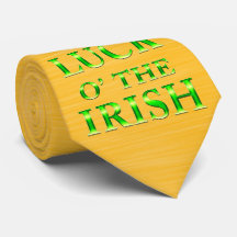 Milo Dale St Patricks Gold Yellow Irish Men's Kraw