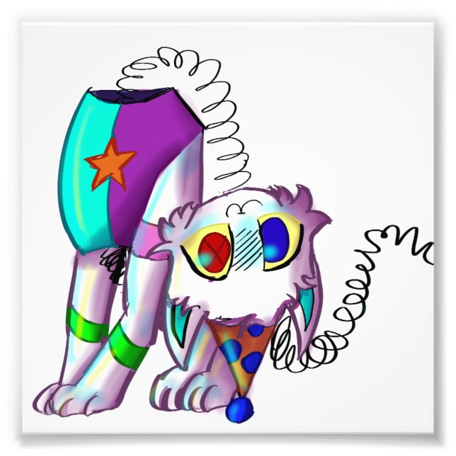 Milo ist Albern Print Fotodruck (Vorne)