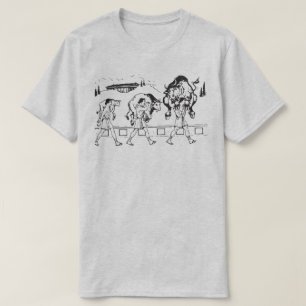 Milo von Croton und The Bull - Gym Motivierend T-Shirt