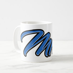 Milo Vorname Name blue Tasse Kaffeetasse