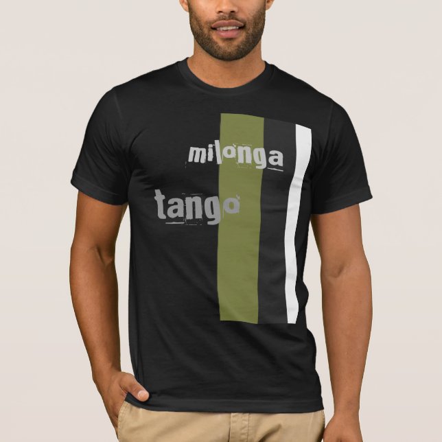 Milonga Tango T-Shirt (Vorderseite)