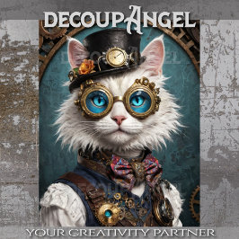 Milord Gearheart - Decoupage - Seidenpapier