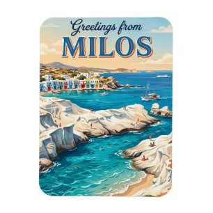 Milos Griechenland Magnet