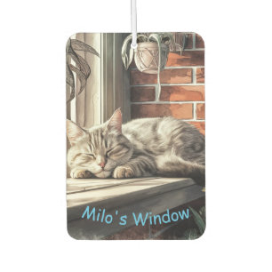 Milo's Window: Der perfekte Ort zum Träumen Autolufterfrischer