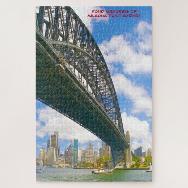 Milsons Point Sydney Jigsaw Puzzle (Vertikal)