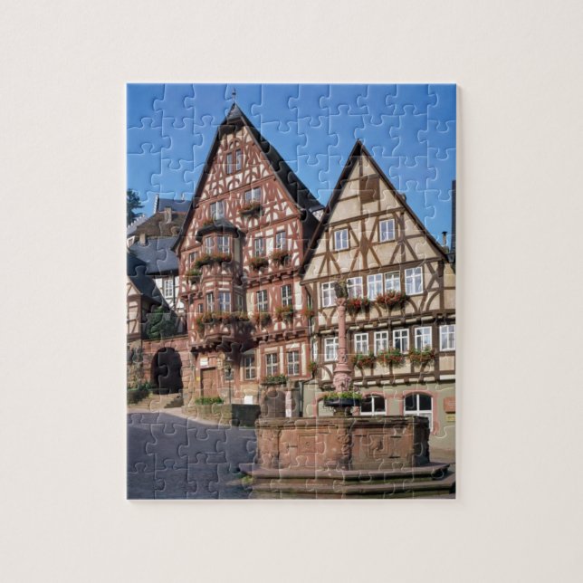 Miltenberg Stadt, Deutschland Puzzle (Vertikal)