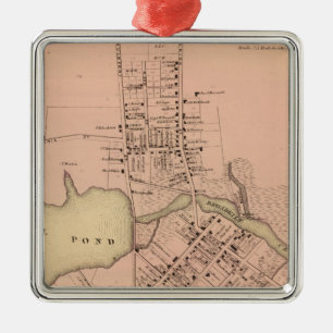 Milton Delaware Silbernes Ornament