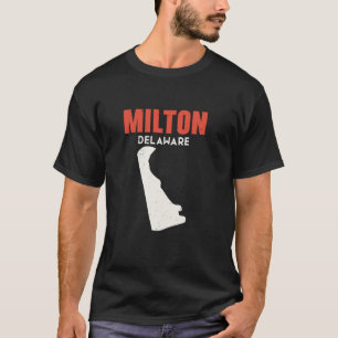 Milton Delaware USA Staat America Travel Delawarea T-Shirt