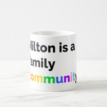 Milton ist eine PRIDE LGBTQ+-Tasse der Familie Com