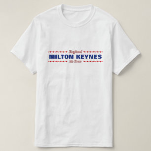 MILTON KEYNES - mein Zuhause - England; Herzen T-Shirt